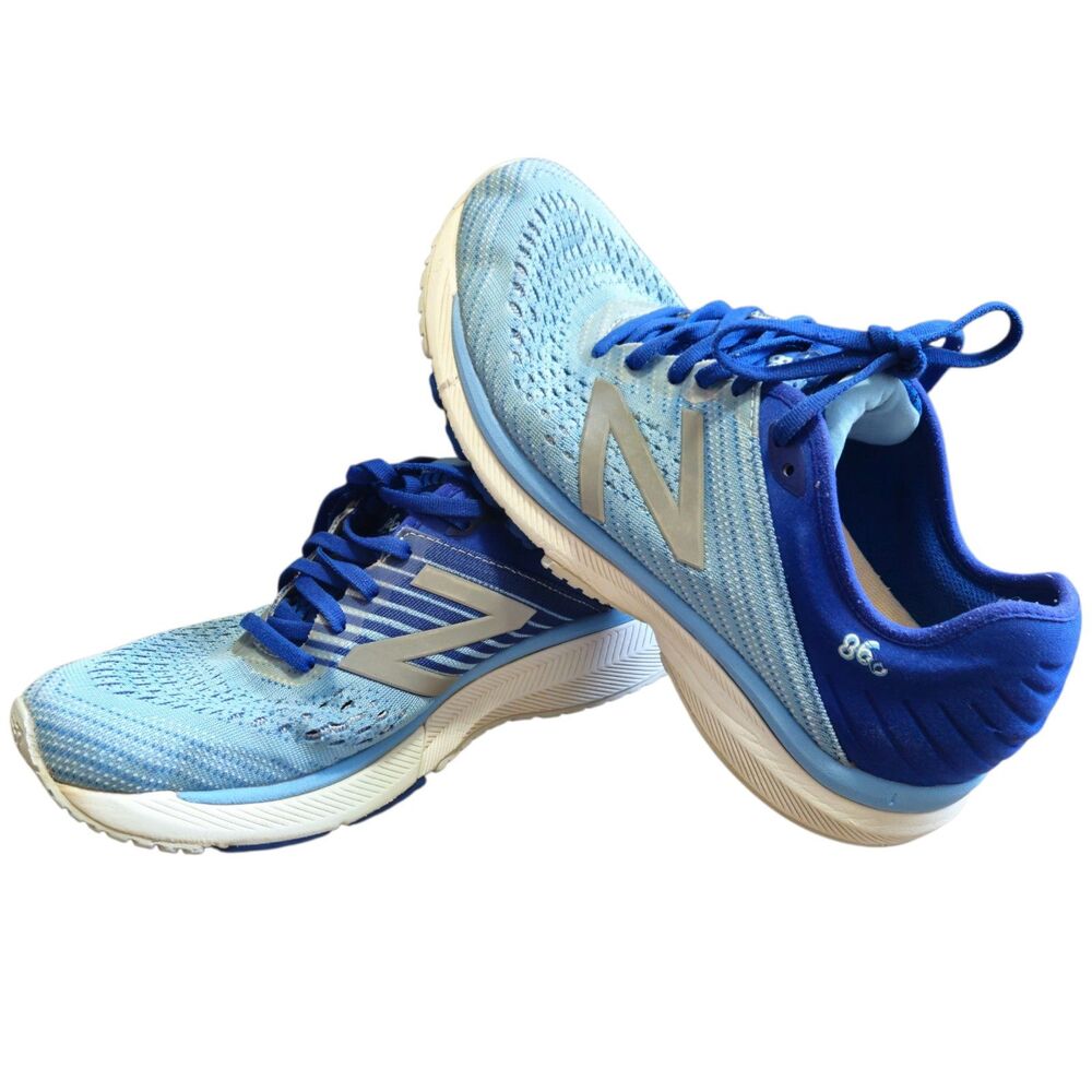 New Balance 860v10 Running Sneaker G10 Team Carolina Athletic Women Size 11 Wide